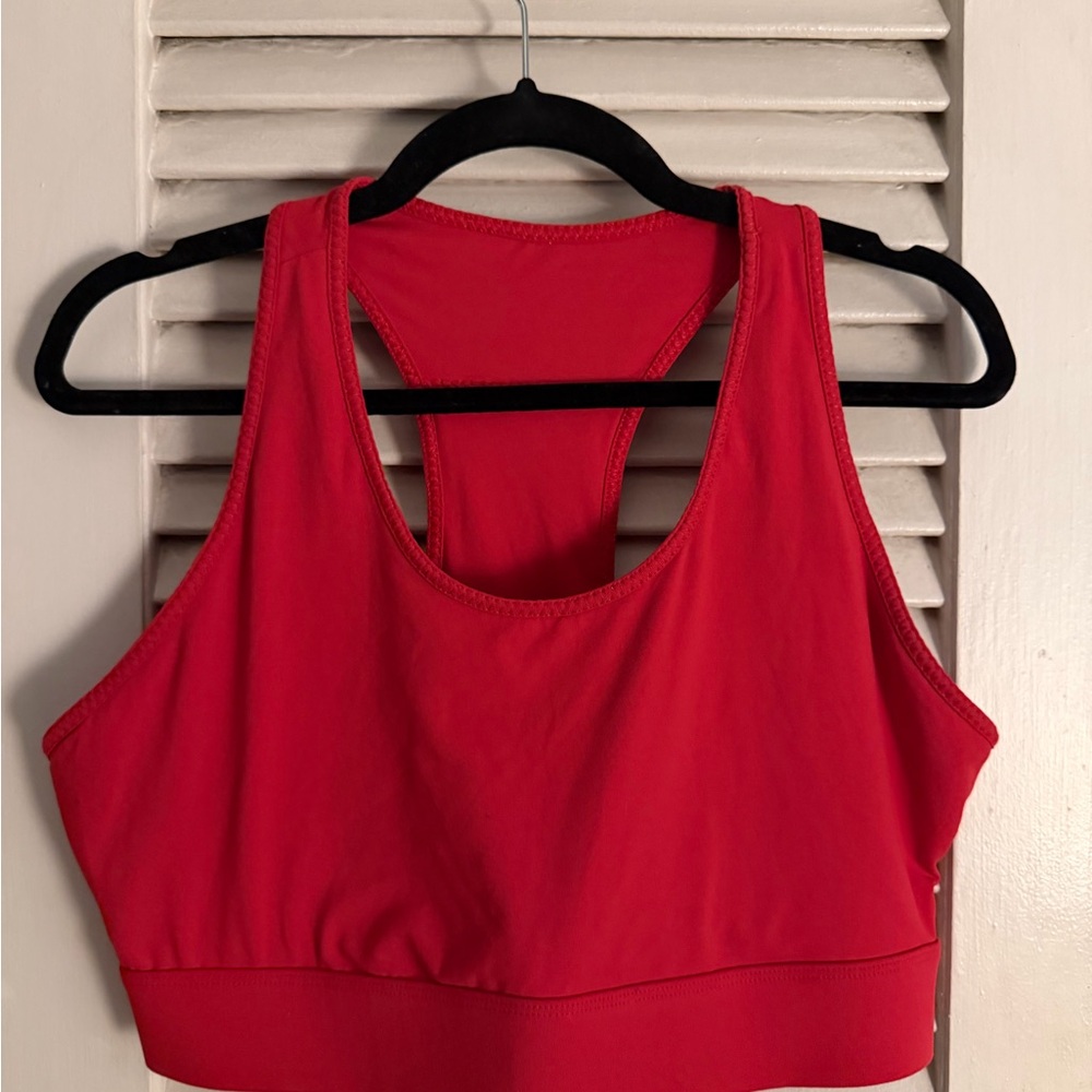 Fabletics Women’s Red Sports bra